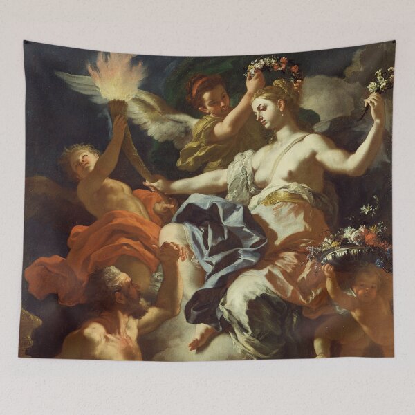 Item preview, Francesco Solimena - Aurora Taking Leave of Tithonus - 1704 designed and sold by KarpeNoktem.
