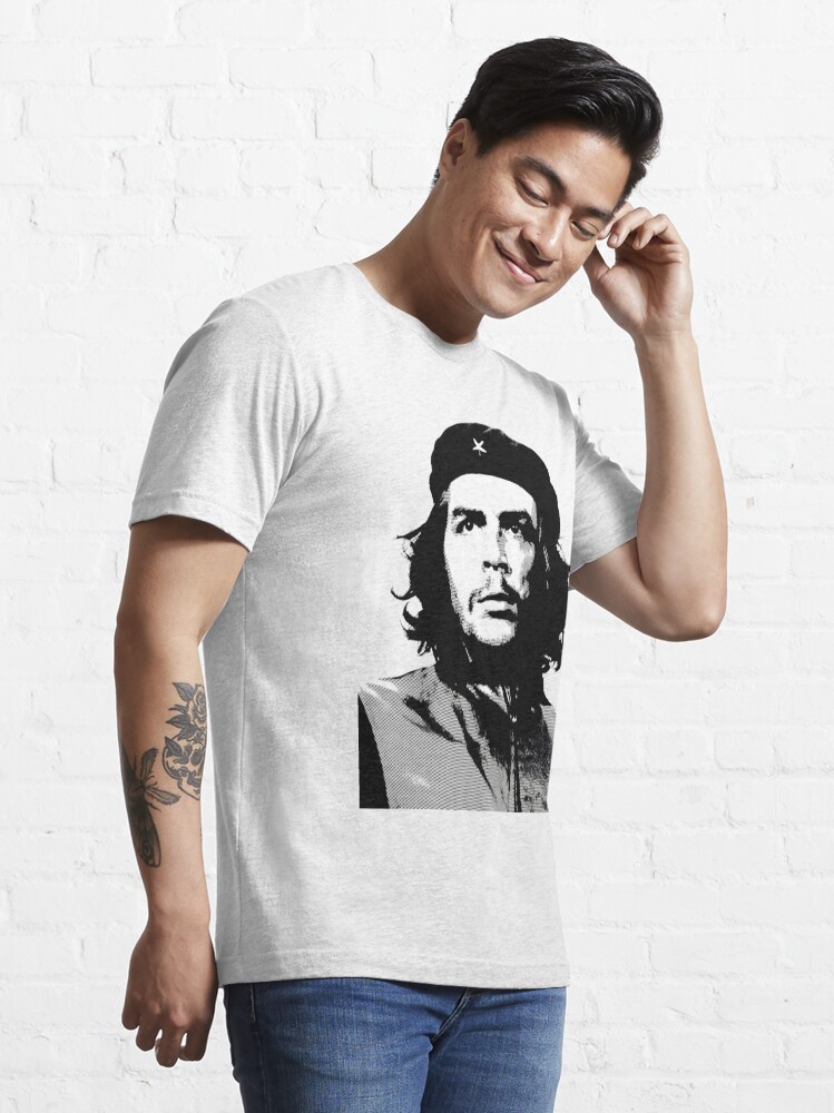 Che Guevara Black, Old Celebrities, Black, Men's Short Sleeve