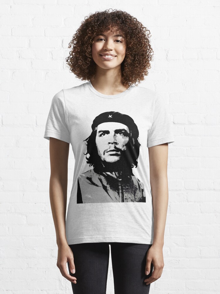 Che Guevara, Retro Pop Art Black and White Essential T-Shirt for Sale by  Willow Days