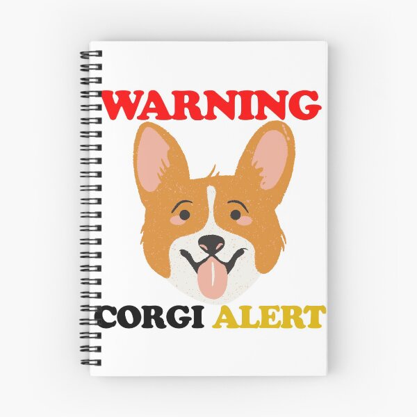 Aperçu de l'œuvre Alerte Corgi créée et vendue par ShirtsByDesign.