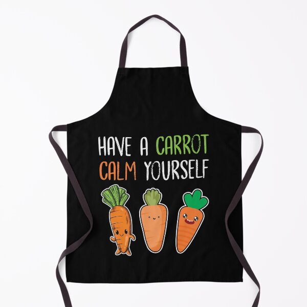 Item preview, Have A Carrot Calm Yourself Funny Cute Vegetables Joke designed and sold by Scratches Tees.