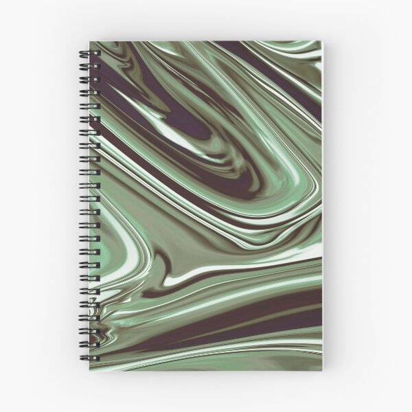 Item preview, Liquid Metal in Glossy Pistachio Green designed and sold by ReesDesigns.