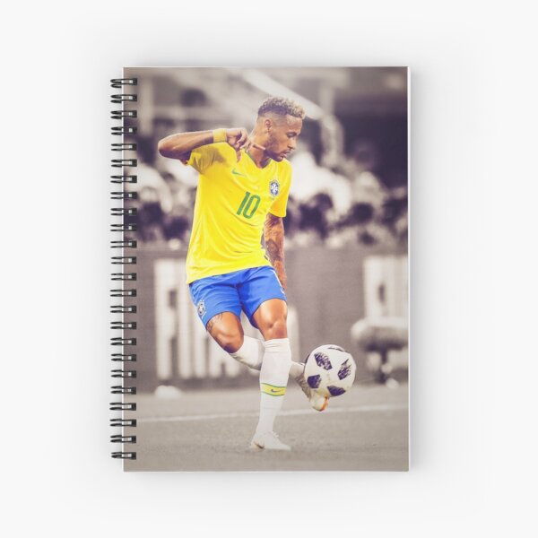 Neymar - Brazil Spiral Notebook
