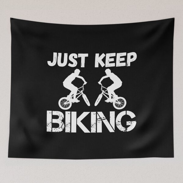 Item preview, Just Keep Biking designed and sold by jacks-tees.