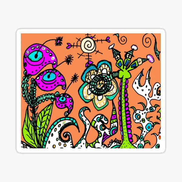 Item preview, A Blustery Day in Mo's Garden designed and sold by Maureen Zaharie.