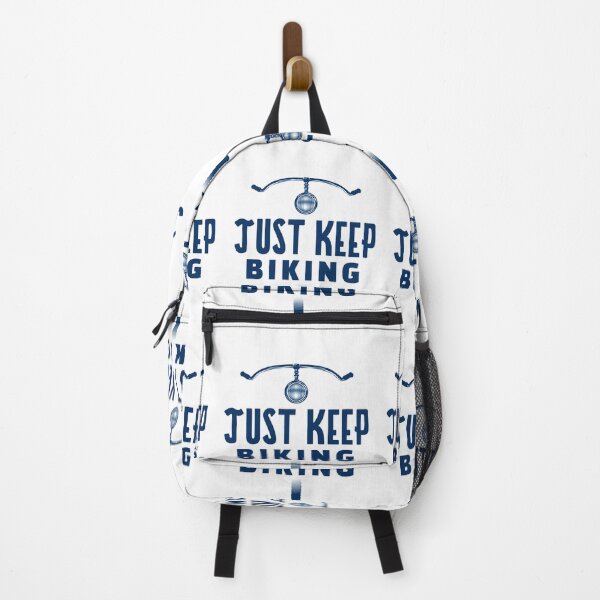 Item preview, Just Keep Biking Handlebars designed and sold by jacks-tees.