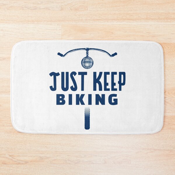 Item preview, Just Keep Biking Handlebars designed and sold by jacks-tees.