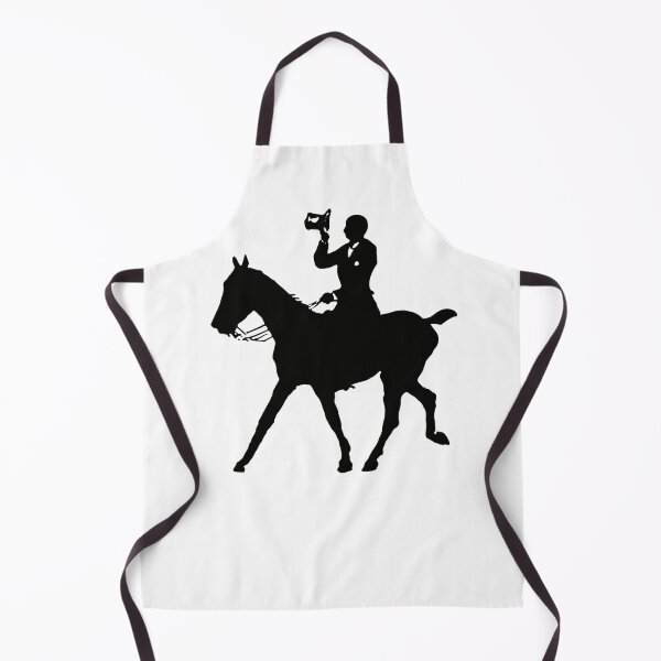 Item preview, Vintage Elegant Man Horse Rider Silhouette Shape designed and sold by Vintage-TM.
