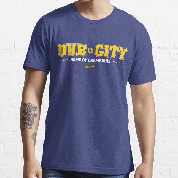 Golden State Warriors #1 Damion Lee Gold City T-Shirt