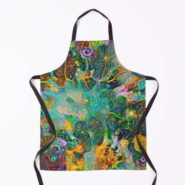 Item preview, Deepdream floral fractalize space abstraction designed and sold by blackhalt.