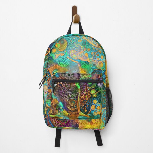 Item preview, Deepdream floral fractalize space abstraction designed and sold by blackhalt.