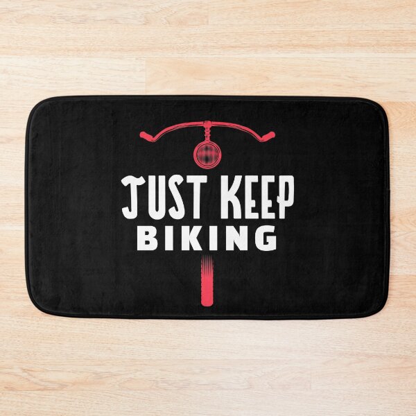 Item preview, Just Keep Biking Handlebars designed and sold by jacks-tees.