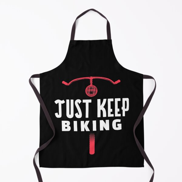 Item preview, Just Keep Biking Handlebars designed and sold by jacks-tees.
