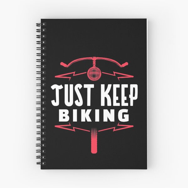 Item preview, Just Keep Biking Handlebars designed and sold by jacks-tees.