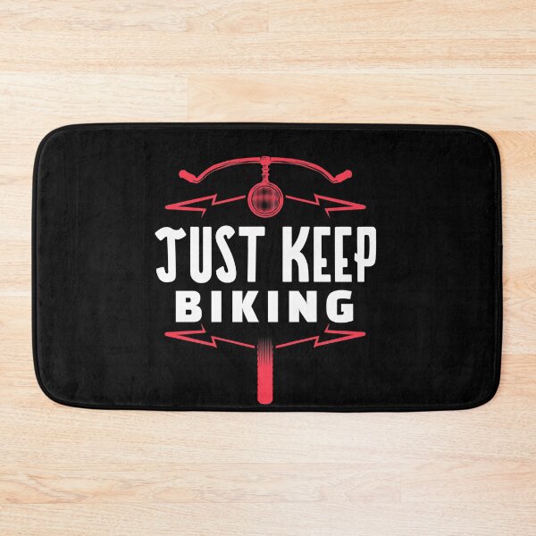Item preview, Just Keep Biking Handlebars designed and sold by jacks-tees.