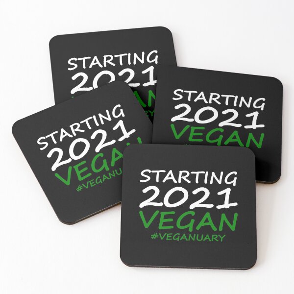Item preview, Veganuary - Starting 2021 Vegan #Veganuary designed and sold by AJ-DesignCo.