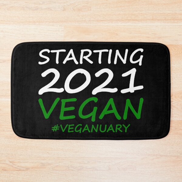 Item preview, Veganuary - Starting 2021 Vegan #Veganuary designed and sold by AJ-DesignCo.