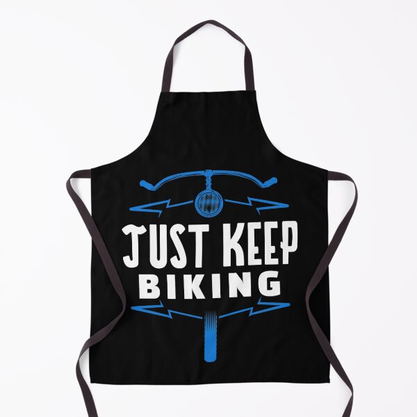 Item preview, Just Keep Biking Handlebars designed and sold by jacks-tees.