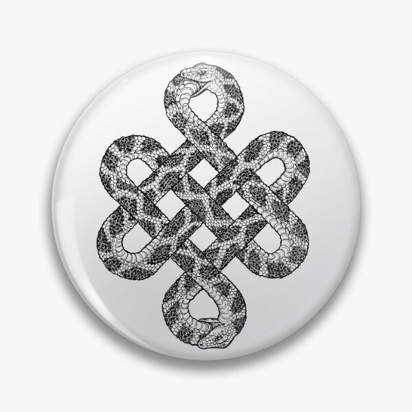 Item preview, Celtic Knot Snake Ouroboros Design designed and sold by annairaart.