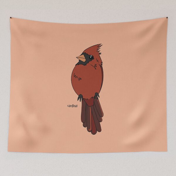 Item preview, Cardinal designed and sold by Megan Siegfried.