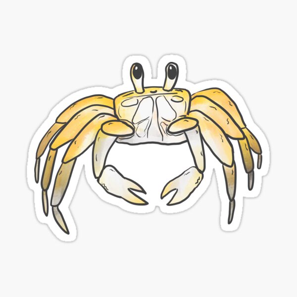 Ghost Crab Sticker