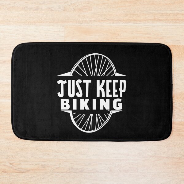 Item preview, Just Keep Biking Wheel Tire designed and sold by jacks-tees.