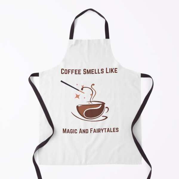 Item preview, COFFEE SMELLS LIKE MAGIE AND FAIRYTALES designed and sold by Ashalcheema.