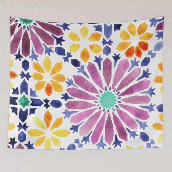 Artikelvorschau, Colorful moroccan Tiles entworfen und verkauft von Carolin Bentbib.