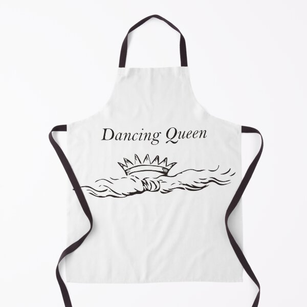Item preview, Dancing Queen Design with Antique Black and White Crown Image designed and sold by Vintage-TM.