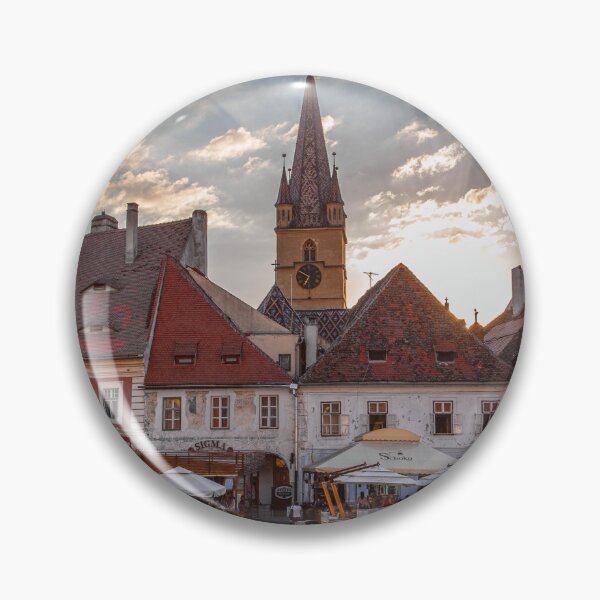 Item preview, Romania. Transylvania. Sibiu. Old Town. Sunset. designed and sold by vadim19.