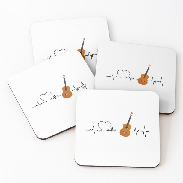 Item preview, GUITAR HEARTBEAT designed and sold by designedtoyou.