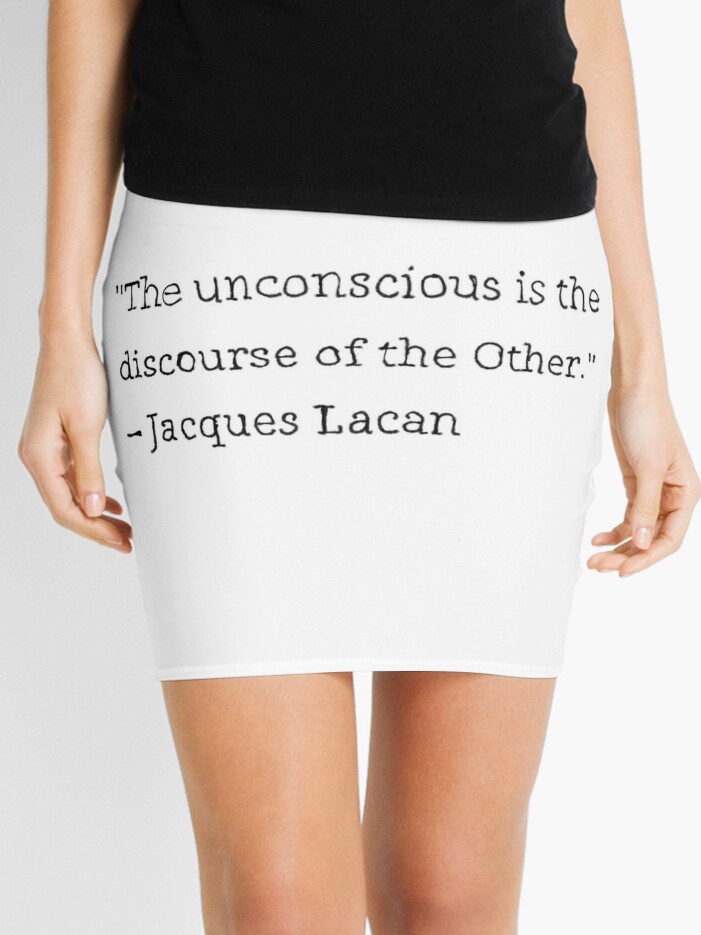 Girl in shop skirt quote