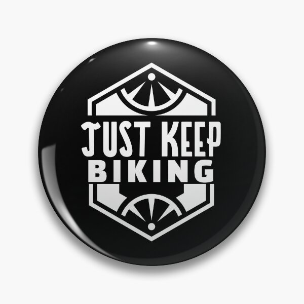 Item preview, Just Keep Biking  designed and sold by jacks-tees.