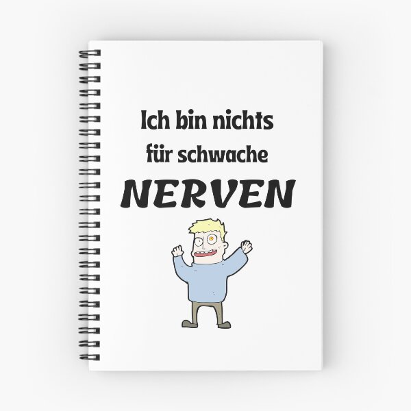 Item preview, Ich bin nichts für schwache Nerven! designed and sold by ER-DESIGNS.