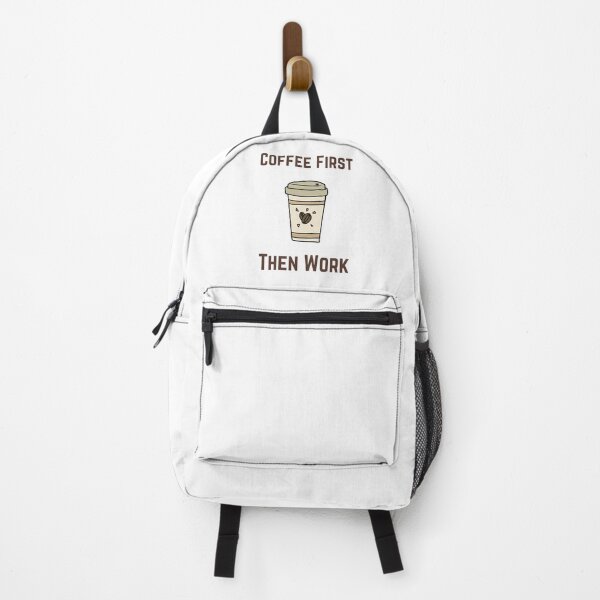 Item preview, COFFEE FIRST THEN WORK designed and sold by Ashalcheema.