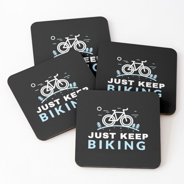 Item preview, Just Keep Biking  Adventure designed and sold by jacks-tees.