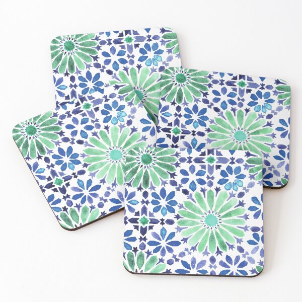 Item preview, Colorful moroccan tiles designed and sold by Carolin Bentbib.