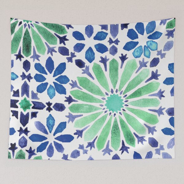 Artikelvorschau, Colorful moroccan Tiles entworfen und verkauft von Carolin Bentbib.