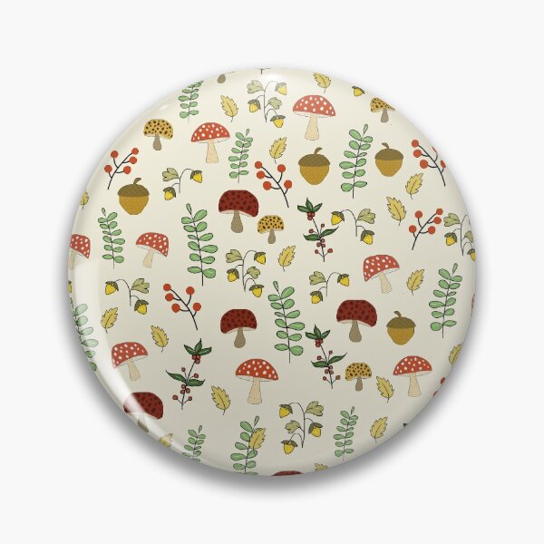 Item preview, Figs and mushroom surface pattern designed and sold by PurrfectCorner.