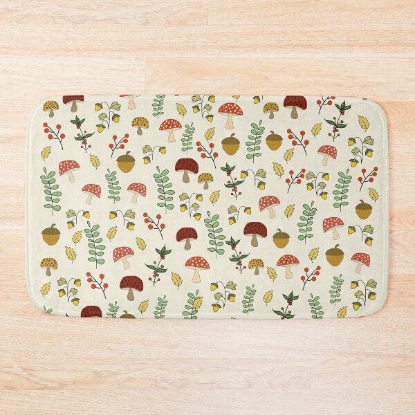 Item preview, Figs and mushroom surface pattern designed and sold by PurrfectCorner.
