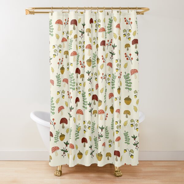 Mushrooms Shower Curtain - TatYeShop