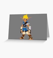 Jak-Jak and Daxter The precursor legacy Greeting Card