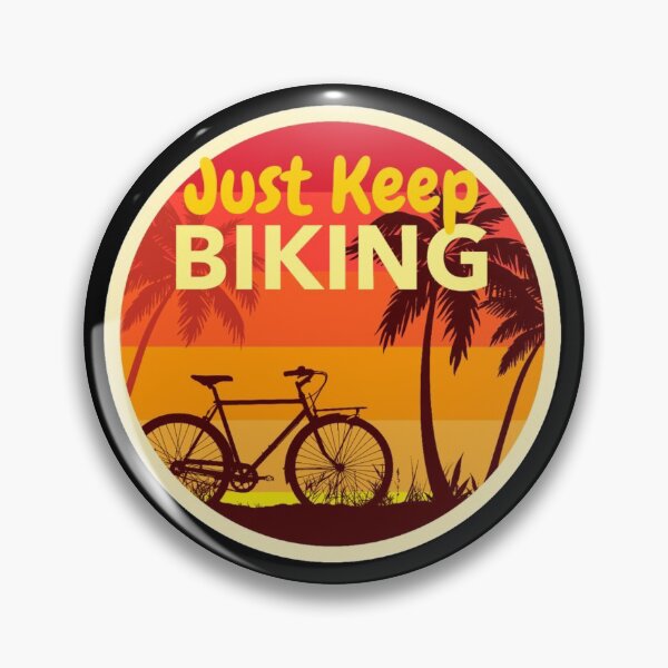 Item preview, Just Keep Biking  Adventure designed and sold by jacks-tees.