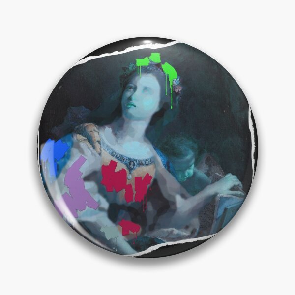 Item preview, Woman & Cherub - Blue designed and sold by EvilLeftHand.