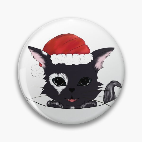 Artikelvorschau, Schwarzweiss-Katzen-Weihnachtsmütze entworfen und verkauft von ZeroXIII.