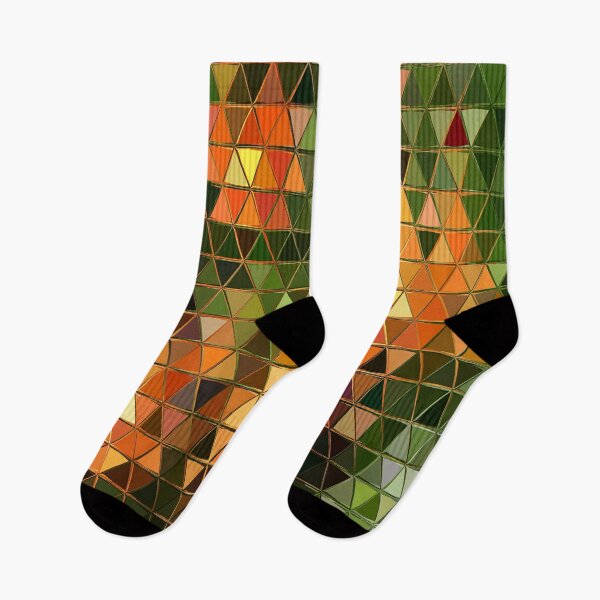 Item preview, Geometric Triangles With Colorful Seamless Pattern designed and sold by AYACHI90.