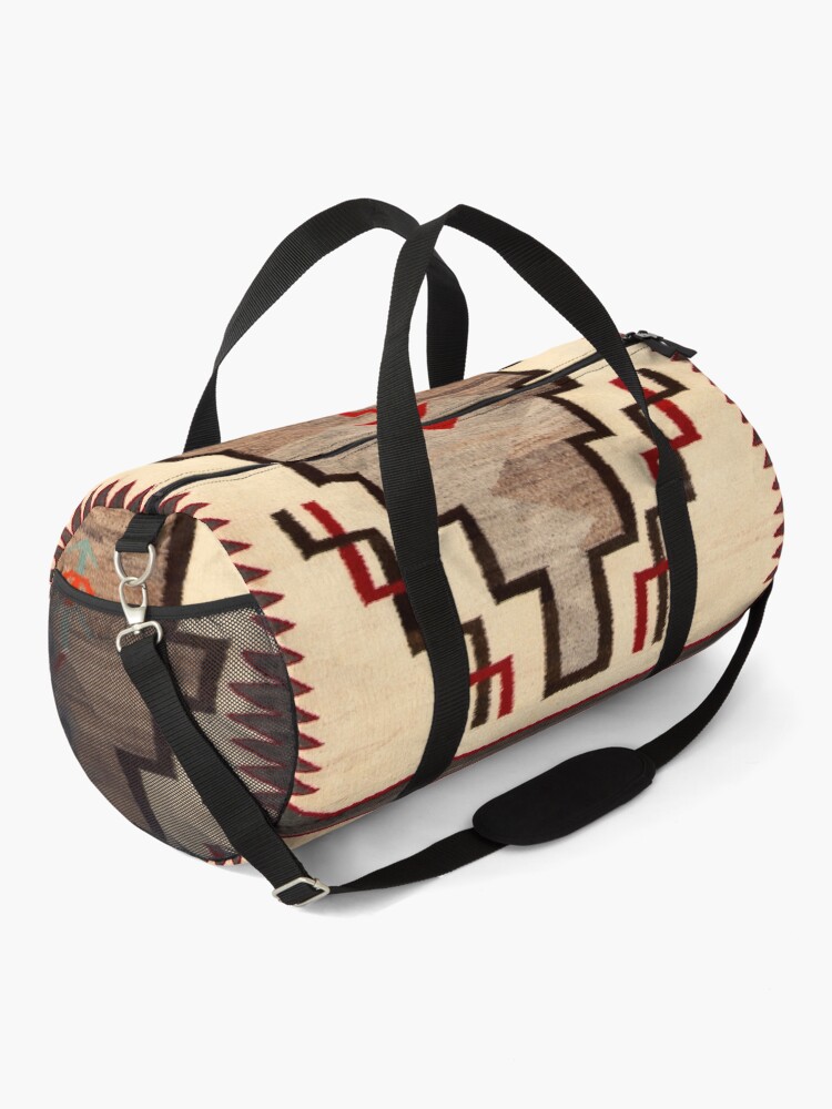 "1930 NAVAJO PICTORIAL BLANKET" Duffle Bag for Sale by VINTAGEGARAGE Redbubble