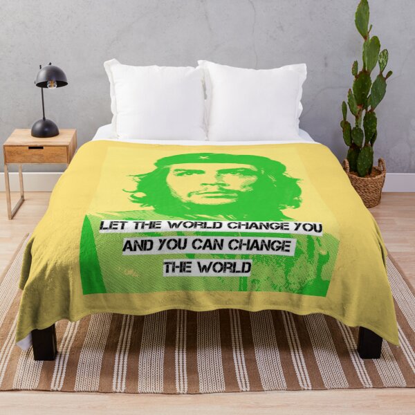Item preview, Che Guevara Quote Art - Let the world change you and you can change the world designed and sold by avit1.