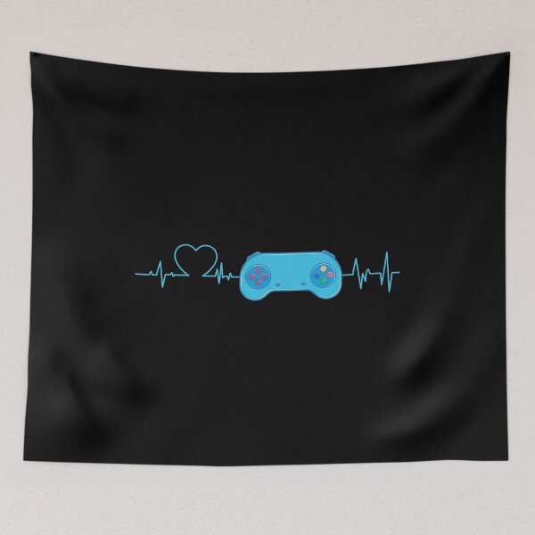 Artikelvorschau, GAMER HEARTBEAT entworfen und verkauft von designedtoyou.