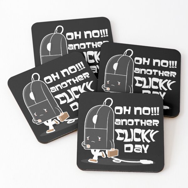 Item preview, Oh no !!! another clicky day - funny  designed and sold by ImaginarySouls.